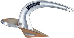 A Vulcan anchor, by Rocna Anchors