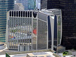 Building in Paris La Défense that was SCOR's head office from 1983 to 2012[3]