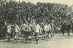 1924 – Uruguay performed football's first Lap of Honour in France after beating Switzerland 3–0 to become the sport's first world champions.