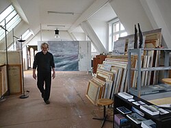 Ingo Kühl at his Berlin studio 2015