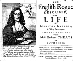 Richard Head, The English Rogue (1665)
