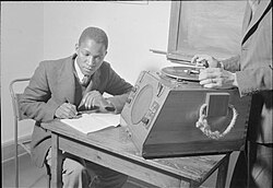 A student from Northern Rhodesia at SOAS in 1946