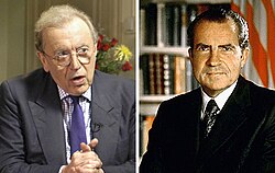 Howard directed Frost/Nixon (2008) based on the conversations between David Frost and Richard Nixon