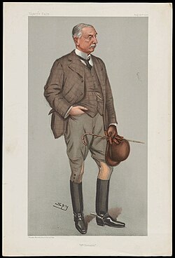 "6th Division". Caricature by "Spy" published in Vanity Fair in 1901.