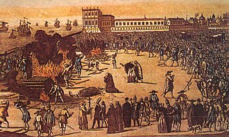 Burning of Crypto-Jews in Lisbon, Portugal, 1497