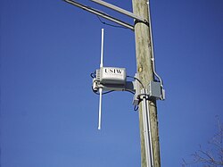 An outdoor Wi-Fi access point