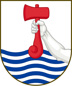 Axe pictured in the coat of arms of Tórshavn