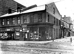 King Street and Leader's Lane, circa 1920.jpg