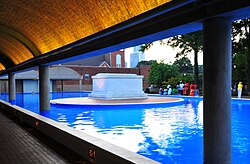 Martin Luther King Jr.'s tomb at Martin Luther King Jr. National Historical Park in Atlanta