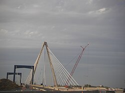 Bond Bridge carries I-35 in Kansas City