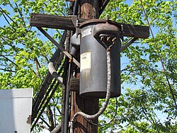 Old power transformers are a major source of PCBs. Even units not originally filled with PCB may be contaminated, since PCB and oil mix freely and any given transformer may have been refilled from hoses or tanks also used with PCBs.
