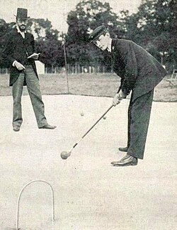 The 1900 Olympic croquet tournament