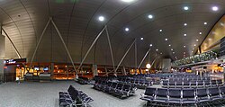Concourse J in the South Terminal is MIA's newest passenger facility and has one gate that can accommodate the Airbus A380.