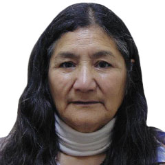 Rosa Chiquichano, of Tehuelche descent. A past member of the Argentine Chamber of Deputies, representing the Chubut Province.[38][39]