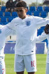 Musiala with England in 2019