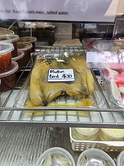 Muttonbird meat for sale in West Auckland