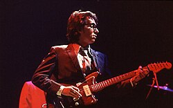 Elvis Costello performing in 1978