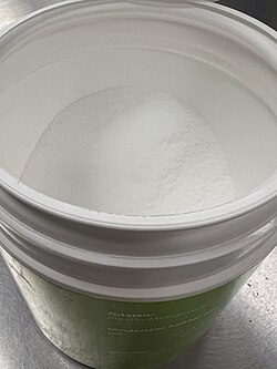 Creatine monohydrate powder