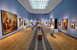 Computer-led LED lighting allows enhancement of unique qualities of paintings in the National Museum in Warsaw.[66]