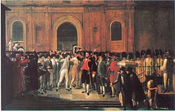 Revolution of 19 April 1810, the beginning of Venezuela's independence, by Martín Tovar y Tovar