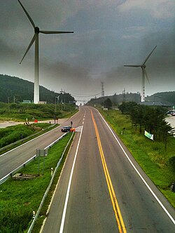 Yongpyeong wind farm