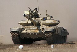 Indian army armoured vehicles during Yudh Abhyas exercises