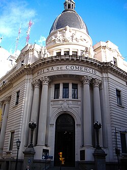 The original Rosario Stock Exchange