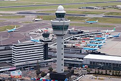 Schiphol control tower
