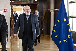 Executive Vice President of the European Commission for the European Green Deal Frans Timmermans