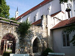 Stetten Abbey church in Hechingen, the burial place of the Swabian line