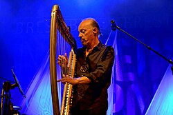 Alan Stivell in concert at Brest (Brittany), 2013