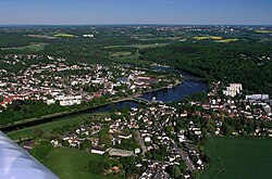 Borough of Kettwig, annexed in 1975. Despite its industrial history, Essen is generally regarded as one of Germany's greenest cities.[55]