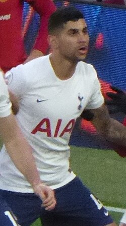 Romero with Spurs in March 2022