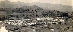 August 1938, Waziristan. Razani Military Camp. Taken from the Razmak side