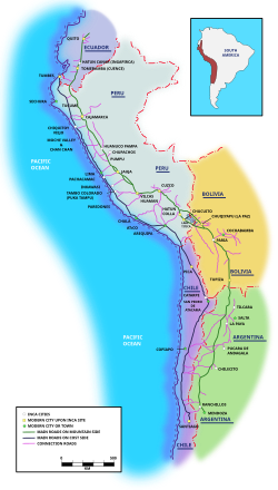 Road system of the Inca Empire