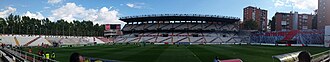 Rayo Vallecano home stadium Vallecas.