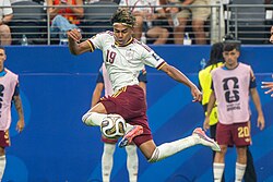 Yamal with Spain playing against France during the 2026 World Cup semifinals