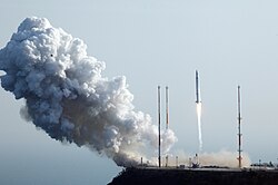 Launch of the Naro-1 carrying STSAT-2C on 30 January 2013