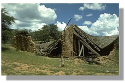 The ruins of this barn in Kentucky Camp Historic District, Arizona, qualify as a site.