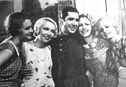 Gardel in New York promoting 1934's El Tango en Broadway