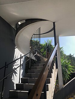 Stairs at Zevaco's Vincent Timsit Workshop.