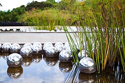 Yayoi Kusama at the Inhotim in Brumadinho