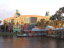 The Walt Disney World Swan Resort in Orlando, Florida, 1987