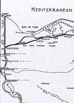Map of improved defences
