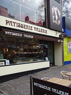 A Patisserie Valerie store in Sutton High Street, Sutton, Greater London