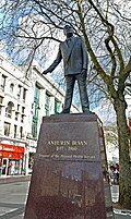 Statue of Bevan in Cardiff