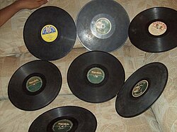 Examples of Congolese 78 rpm records