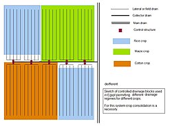 Controlled drainage system