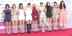 Twice at the 2019 Gaon Chart Music Awards