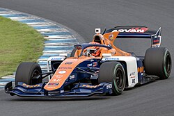 Sato at Mobility Resort Motegi in 2024